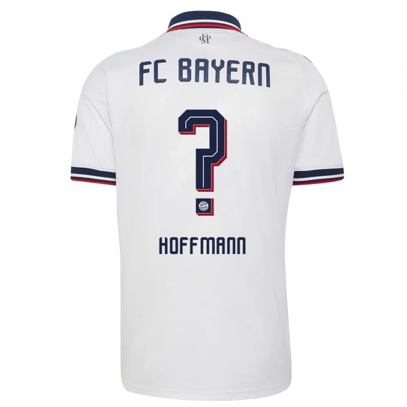 Danxen Herren Franz Hoffmann #0 Weiß Grau Rot Auswärtstrikot Trikot 2026/27 T-Shirt
