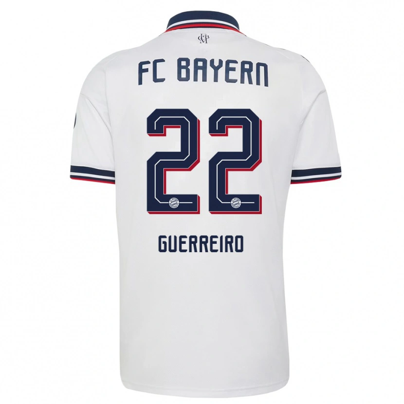Danxen Herren Raphael Guerreiro #22 Weiß Grau Rot Auswärtstrikot Trikot 2026/27 T-Shirt