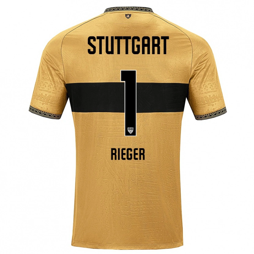Danxen Herren Nico Rieger #1 Braun Schwarz Weiß Auswärtstrikot Trikot 2026/27 T-Shirt