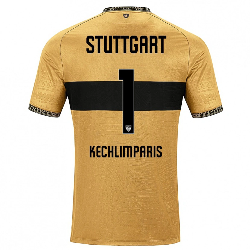Danxen Herren Ioannis Kechlimparis #1 Braun Schwarz Weiß Auswärtstrikot Trikot 2026/27 T-Shirt