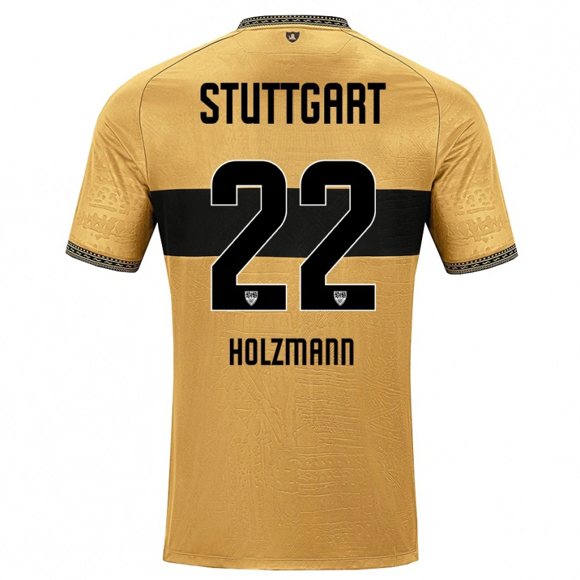 Danxen Herren Lucas Holzmann #22 Braun Schwarz Weiß Auswärtstrikot Trikot 2026/27 T-Shirt