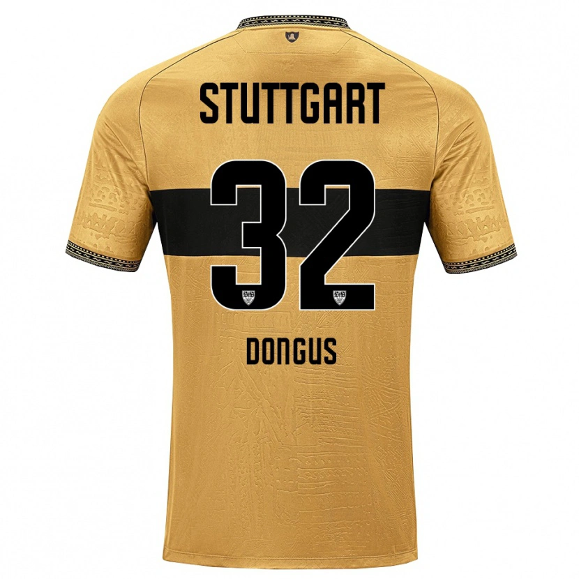 Danxen Herren Tamar Dongus #32 Braun Schwarz Weiß Auswärtstrikot Trikot 2026/27 T-Shirt