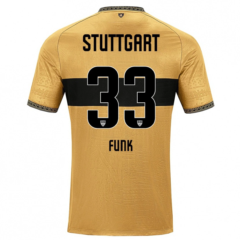 Danxen Herren Marius Funk #33 Braun Schwarz Weiß Auswärtstrikot Trikot 2026/27 T-Shirt