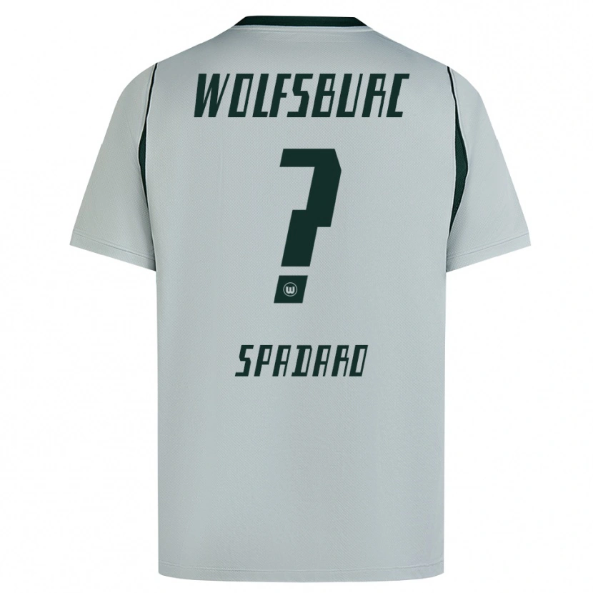 Danxen Herren Michele Spadaro #0 Grau Grün Auswärtstrikot Trikot 2026/27 T-Shirt