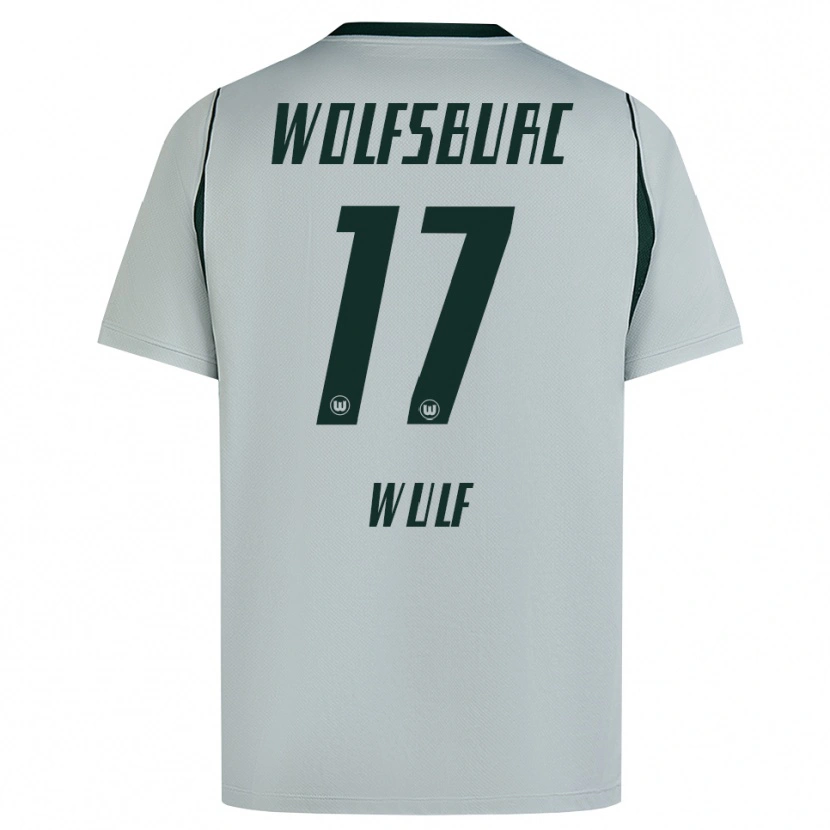 Danxen Herren Diego Wulf #17 Grau Grün Auswärtstrikot Trikot 2026/27 T-Shirt