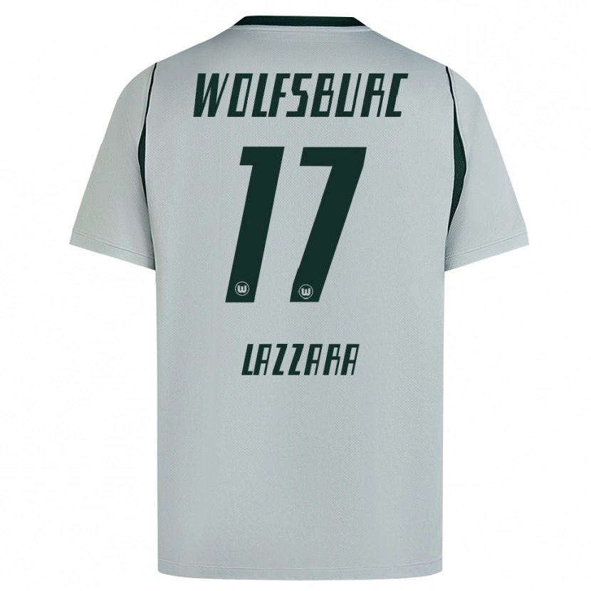 Danxen Herren Luan Lazzara #17 Grau Grün Auswärtstrikot Trikot 2026/27 T-Shirt
