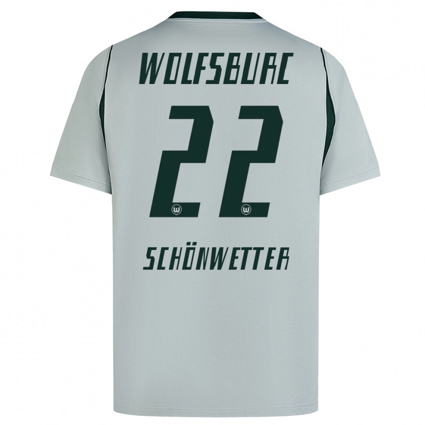 Danxen Herren Christina Schönwetter #22 Grau Grün Auswärtstrikot Trikot 2026/27 T-Shirt