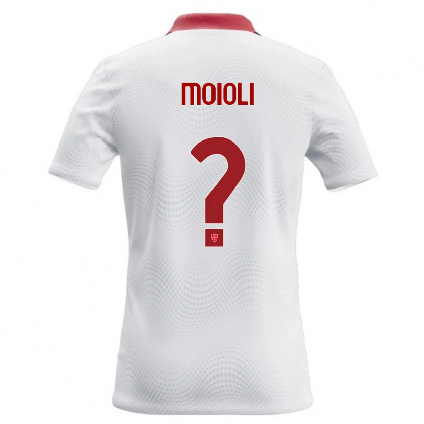 Danxen Herren Gabriel Moioli #0 Weiß Rot Auswärtstrikot Trikot 2026/27 T-Shirt