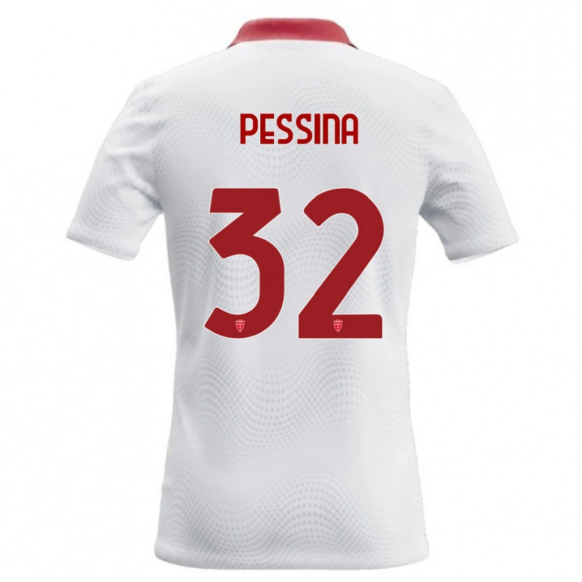 Danxen Herren Matteo Pessina #32 Weiß Rot Auswärtstrikot Trikot 2026/27 T-Shirt