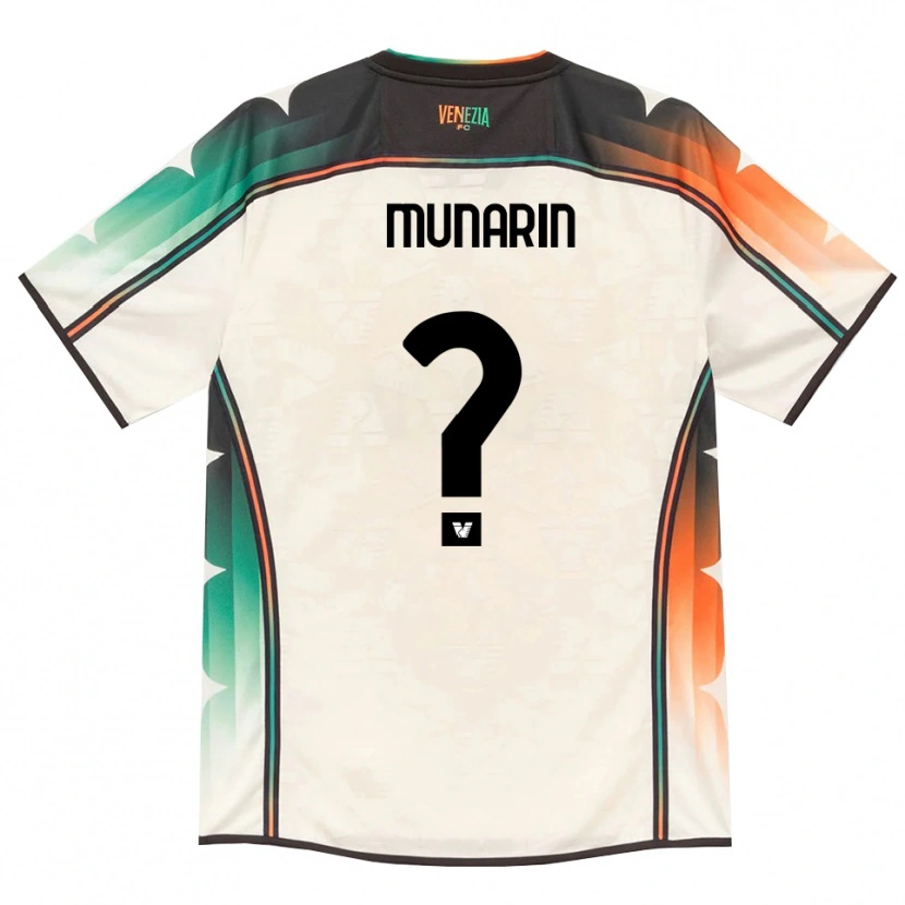Danxen Herren Tommaso Munarin #0 Oldlace Orange Grün Auswärtstrikot Trikot 2026/27 T-Shirt
