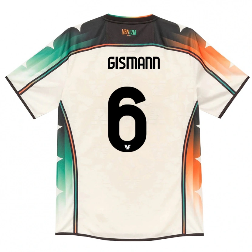 Danxen Herren Lynn Gismann #6 Oldlace Orange Grün Auswärtstrikot Trikot 2026/27 T-Shirt