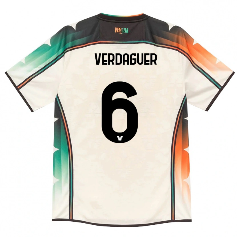 Danxen Herren Judith Verdaguer #6 Oldlace Orange Grün Auswärtstrikot Trikot 2026/27 T-Shirt