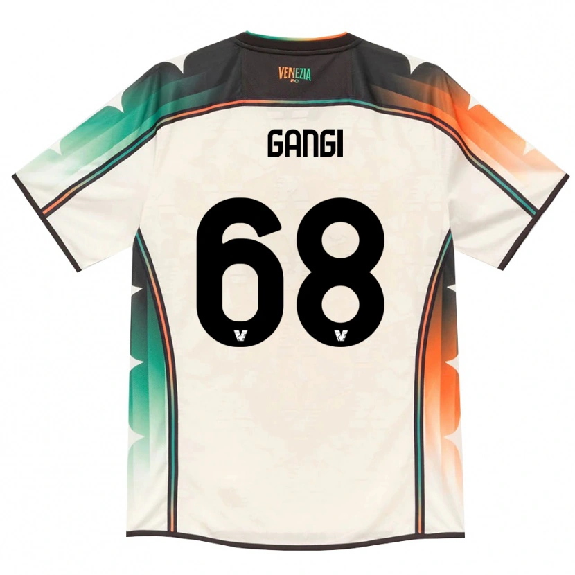 Danxen Herren Chiara Gangi #68 Oldlace Orange Grün Auswärtstrikot Trikot 2026/27 T-Shirt