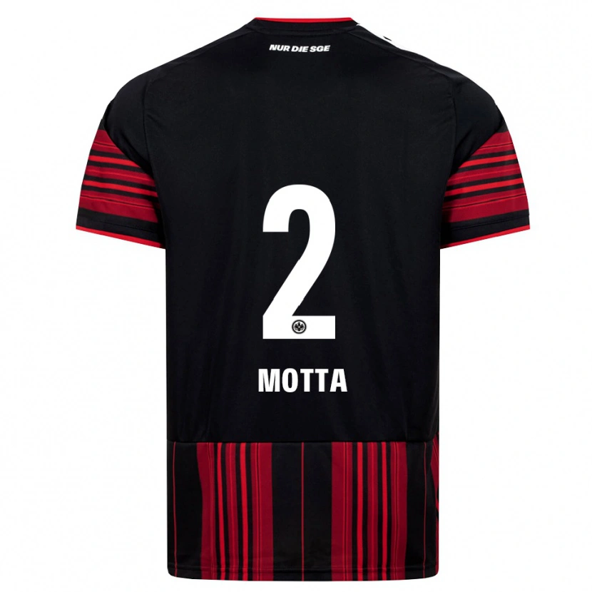 Danxen Damen Noel Motta #2 Schwarz Rot Weiß Heimtrikot Trikot 2026/27 T-Shirt