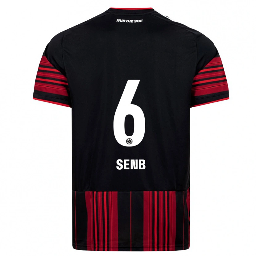 Danxen Damen Elisa Senß #6 Schwarz Rot Weiß Heimtrikot Trikot 2026/27 T-Shirt