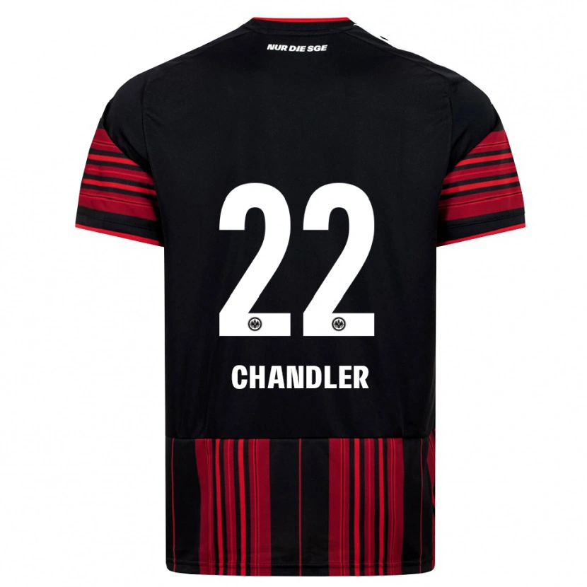 Danxen Damen Timothy Chandler #22 Schwarz Rot Weiß Heimtrikot Trikot 2026/27 T-Shirt