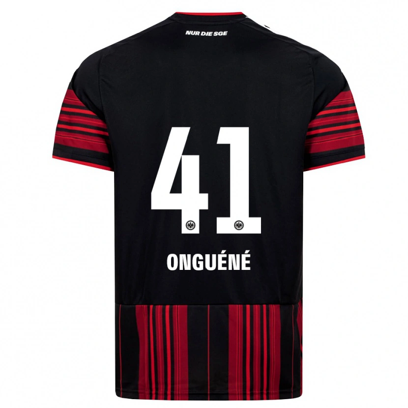 Danxen Damen Jérôme Onguéné #41 Schwarz Rot Weiß Heimtrikot Trikot 2026/27 T-Shirt