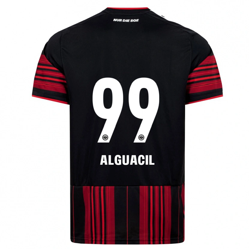 Danxen Damen Ainhoa Alguacil #99 Schwarz Rot Weiß Heimtrikot Trikot 2026/27 T-Shirt