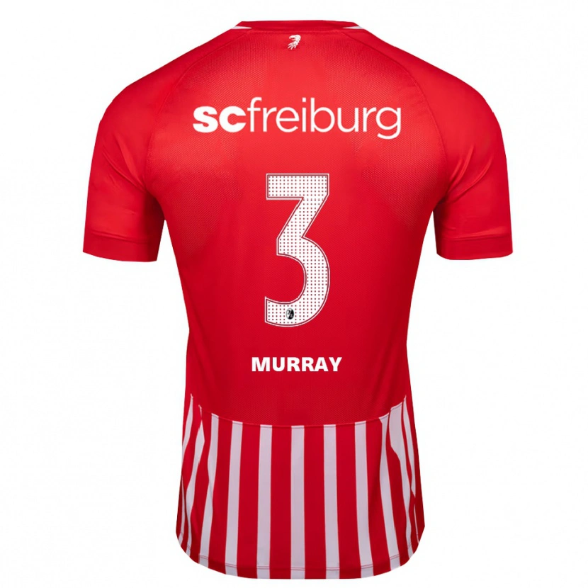 Danxen Damen Drew Murray #3 Rot Weiß Schwarz Heimtrikot Trikot 2026/27 T-Shirt