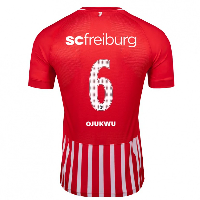 Danxen Damen Nicole Ojukwu #6 Rot Weiß Schwarz Heimtrikot Trikot 2026/27 T-Shirt