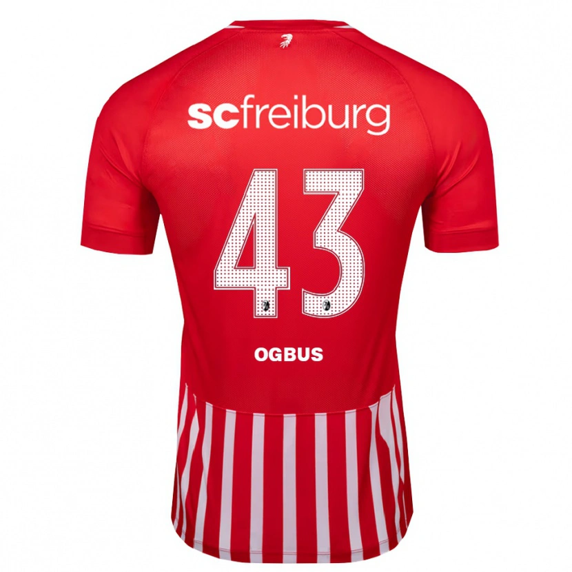 Danxen Damen Bruno Ogbus #43 Rot Weiß Schwarz Heimtrikot Trikot 2026/27 T-Shirt