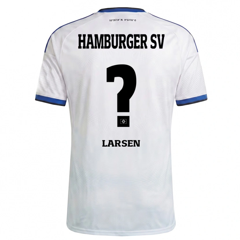 Danxen Damen Yannik Larsen #0 Weiß Schwarz Blau Heimtrikot Trikot 2026/27 T-Shirt