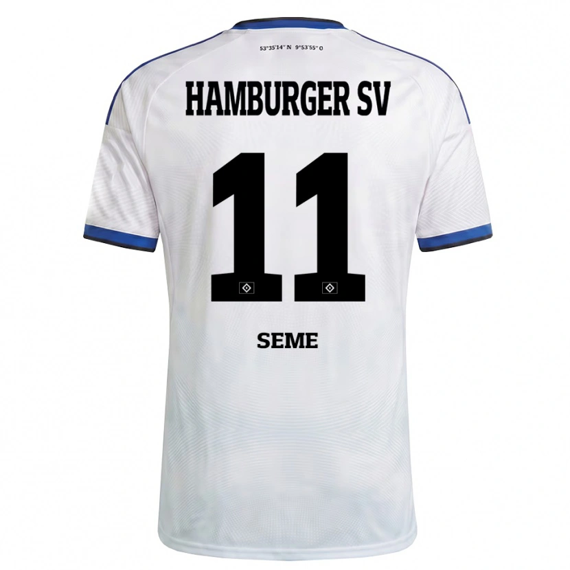 Danxen Damen Anna-Katharina Seme #11 Weiß Schwarz Blau Heimtrikot Trikot 2026/27 T-Shirt