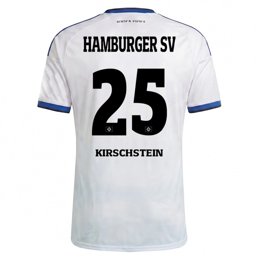 Danxen Damen Merle Kirschstein #25 Weiß Schwarz Blau Heimtrikot Trikot 2026/27 T-Shirt