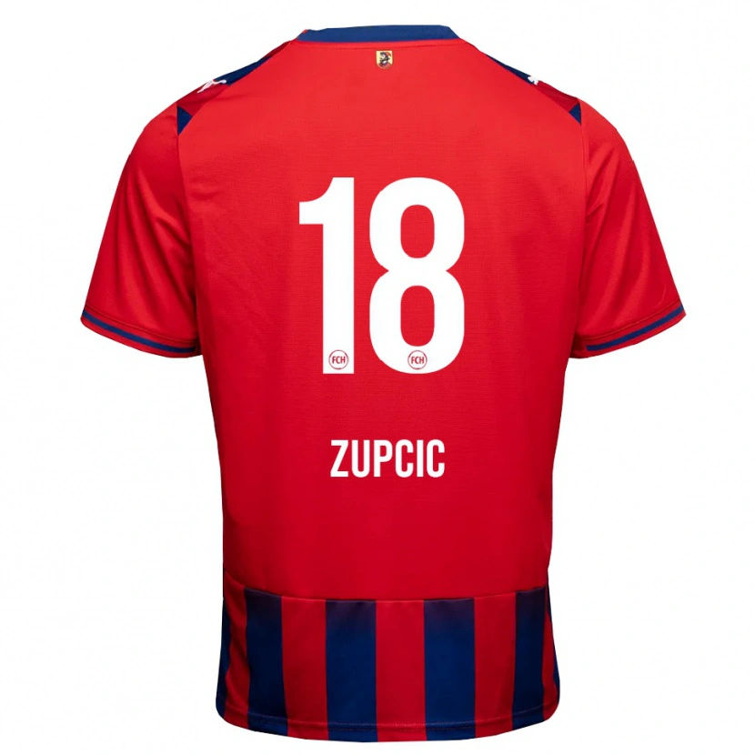 Danxen Damen Gabrijel Zupcic #18 Königsblau Weiß Rot Heimtrikot Trikot 2026/27 T-Shirt
