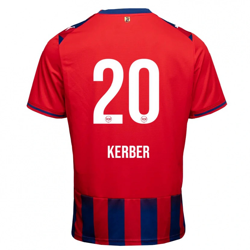 Danxen Damen Luca Kerber #20 Königsblau Weiß Rot Heimtrikot Trikot 2026/27 T-Shirt