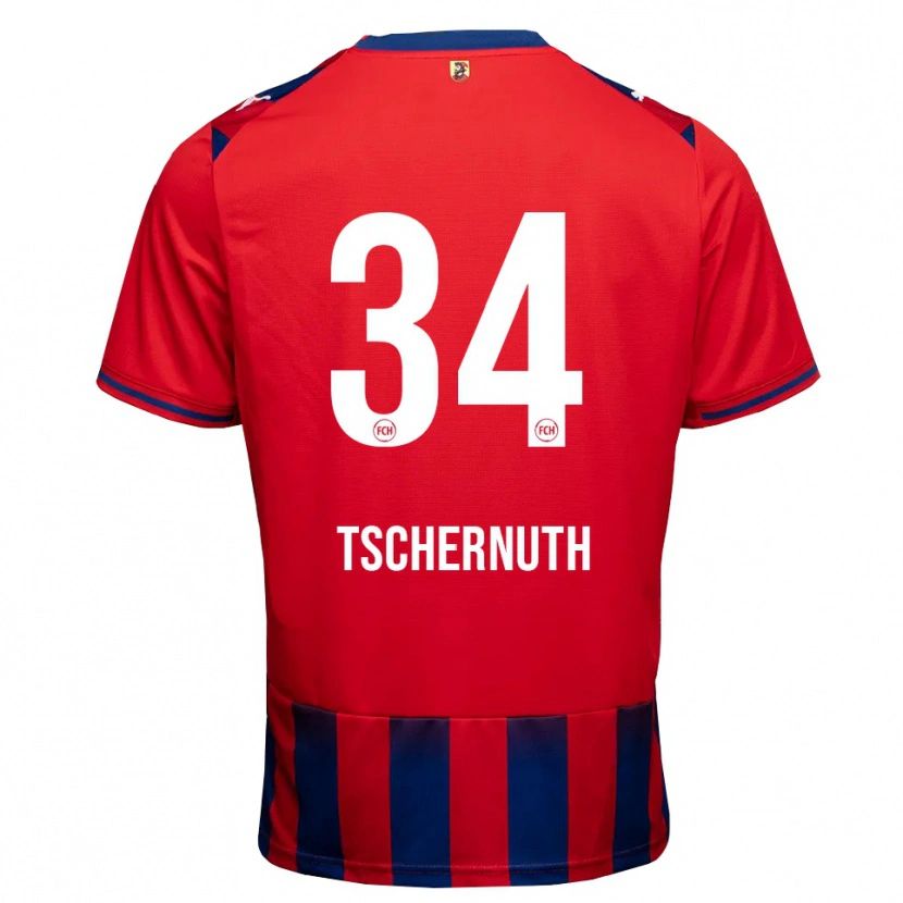 Danxen Damen Paul Tschernuth #34 Königsblau Weiß Rot Heimtrikot Trikot 2026/27 T-Shirt