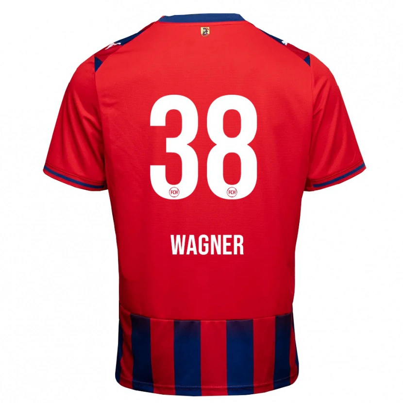 Danxen Damen Yannik Wagner #38 Königsblau Weiß Rot Heimtrikot Trikot 2026/27 T-Shirt