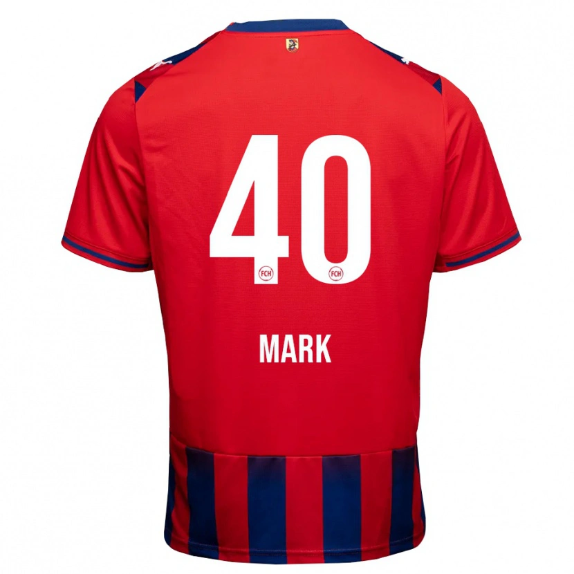 Danxen Damen Felix Mark #40 Königsblau Weiß Rot Heimtrikot Trikot 2026/27 T-Shirt