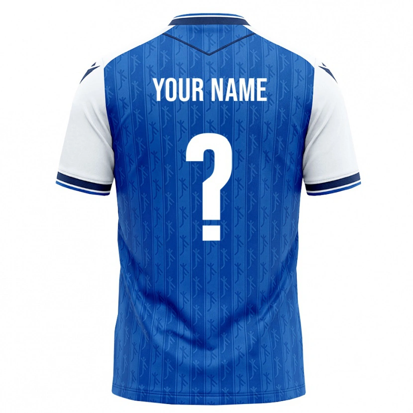 Danxen Damen Ihren Namen #0 Königsblau Weiß Heimtrikot Trikot 2026/27 T-Shirt