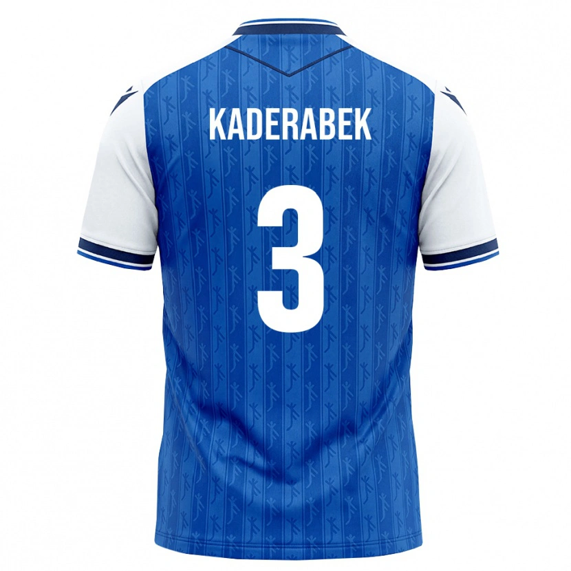 Danxen Damen Pavel Kaderabek #3 Königsblau Weiß Heimtrikot Trikot 2026/27 T-Shirt