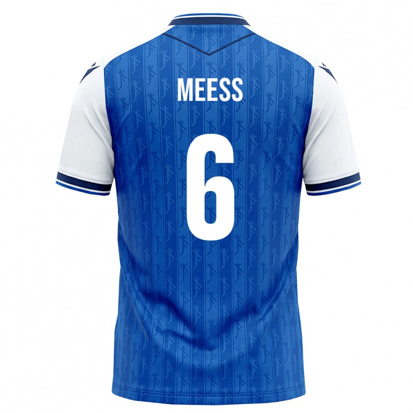 Danxen Damen Jakob Meeß #6 Königsblau Weiß Heimtrikot Trikot 2026/27 T-Shirt