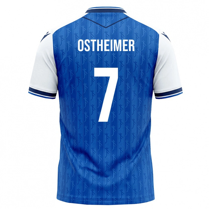 Danxen Damen Nevio Ostheimer #7 Königsblau Weiß Heimtrikot Trikot 2026/27 T-Shirt