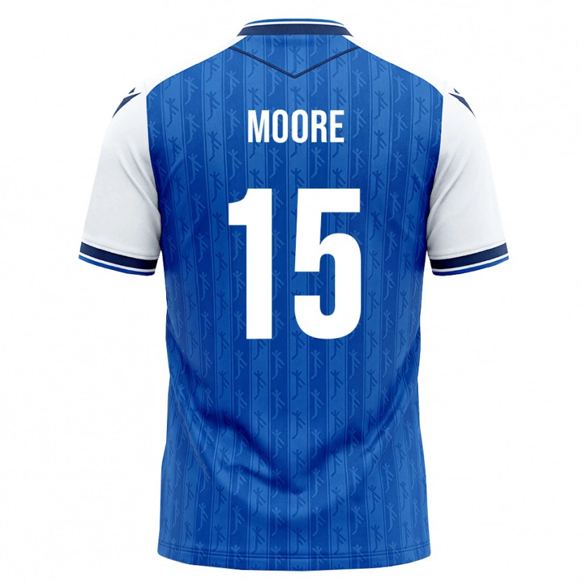 Danxen Damen Matthew Moore #15 Königsblau Weiß Heimtrikot Trikot 2026/27 T-Shirt