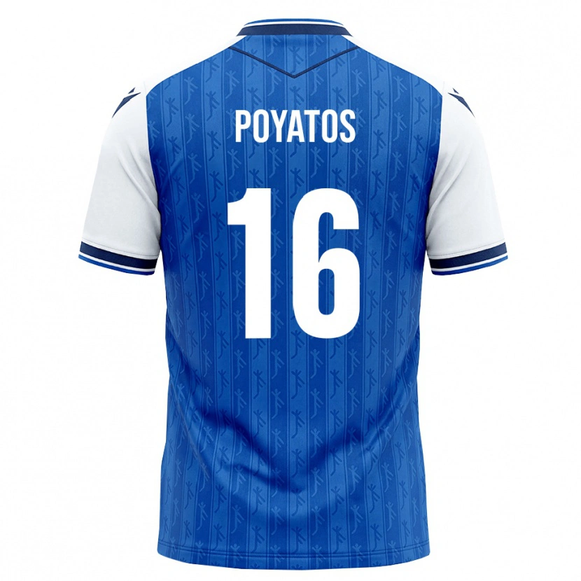 Danxen Damen Miguel Poyatos #16 Königsblau Weiß Heimtrikot Trikot 2026/27 T-Shirt