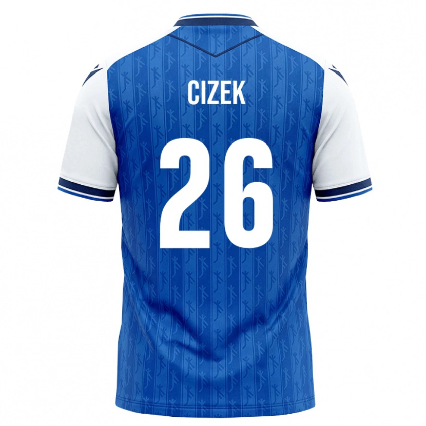 Danxen Damen Krystof Cizek #26 Königsblau Weiß Heimtrikot Trikot 2026/27 T-Shirt
