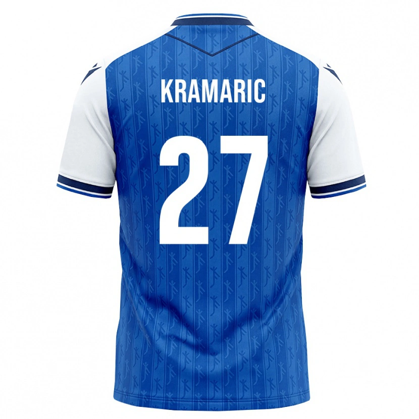Danxen Damen Andrej Kramaric #27 Königsblau Weiß Heimtrikot Trikot 2026/27 T-Shirt