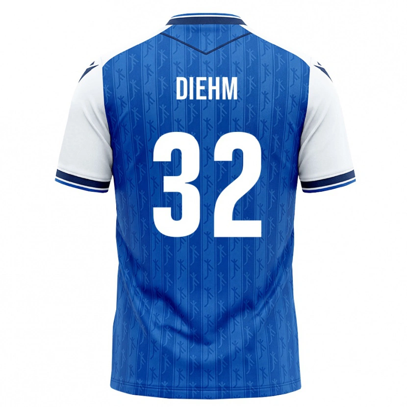 Danxen Damen Vanessa Diehm #32 Königsblau Weiß Heimtrikot Trikot 2026/27 T-Shirt