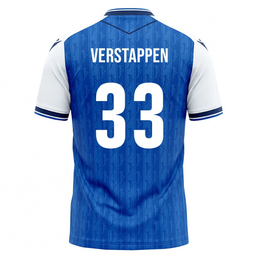 Danxen Damen Eric Verstappen #33 Königsblau Weiß Heimtrikot Trikot 2026/27 T-Shirt