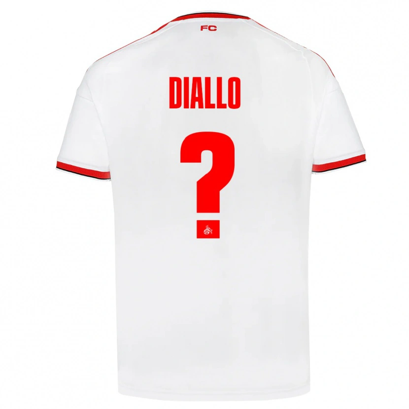 Danxen Damen Ismaila Diallo #0 Weiß Rot Schwarz Heimtrikot Trikot 2026/27 T-Shirt