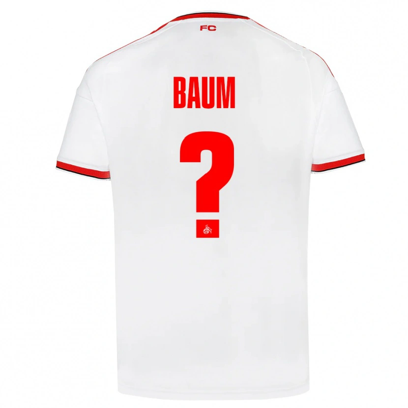 Danxen Damen Julius Baum #0 Weiß Rot Schwarz Heimtrikot Trikot 2026/27 T-Shirt