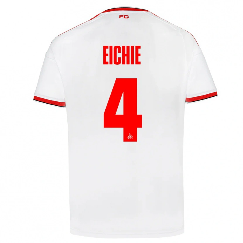 Danxen Damen David Eichie #4 Weiß Rot Schwarz Heimtrikot Trikot 2026/27 T-Shirt