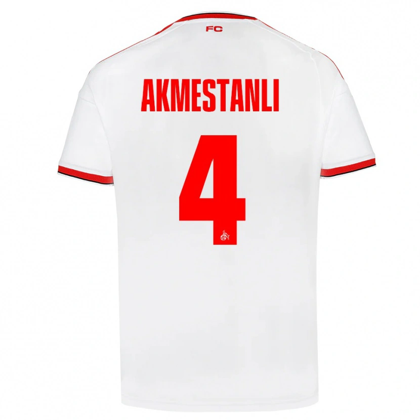 Danxen Damen Teoman Akmestanli #4 Weiß Rot Schwarz Heimtrikot Trikot 2026/27 T-Shirt