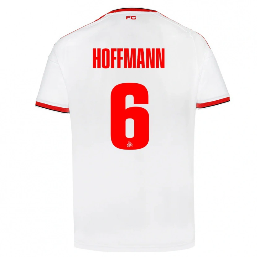 Danxen Damen Niklas Hoffmann #6 Weiß Rot Schwarz Heimtrikot Trikot 2026/27 T-Shirt