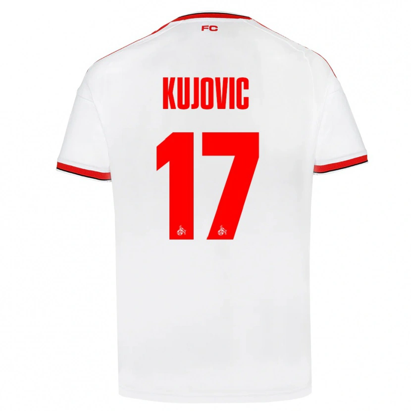 Danxen Damen Emin Kujovic #17 Weiß Rot Schwarz Heimtrikot Trikot 2026/27 T-Shirt