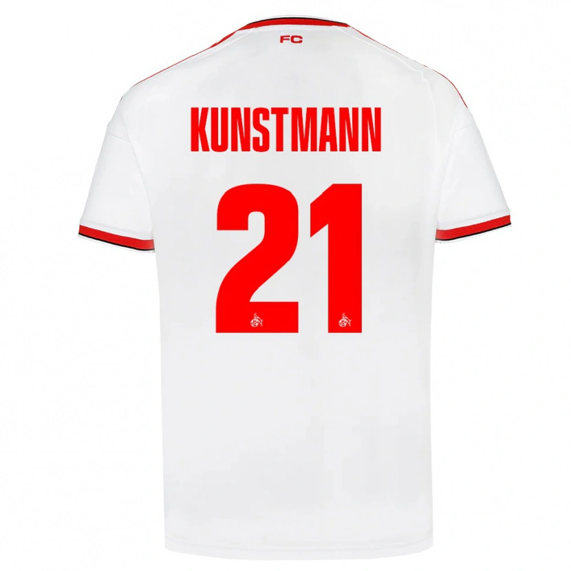 Danxen Damen Jonas Kunstmann #21 Weiß Rot Schwarz Heimtrikot Trikot 2026/27 T-Shirt